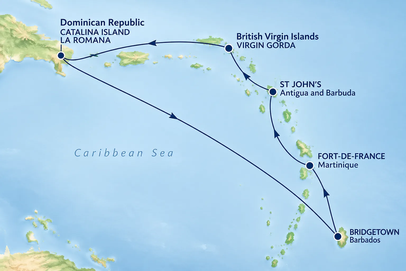 Crucero La Romana, Rep Dom — imagen