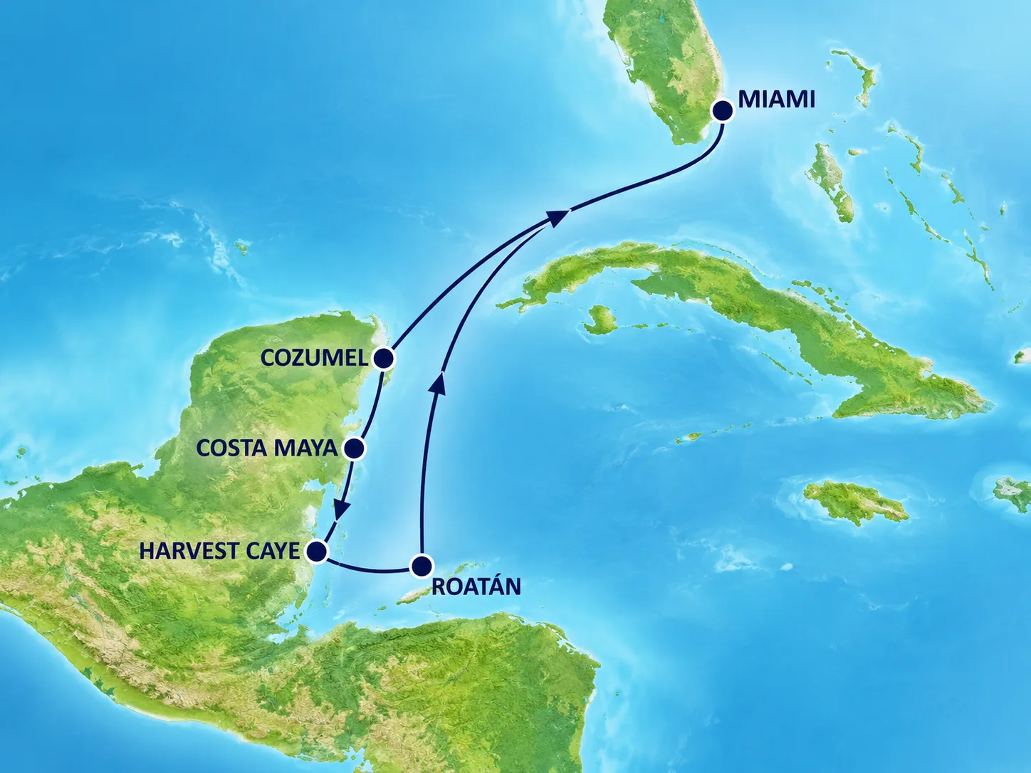 Crucero Miami, Florida — imagen