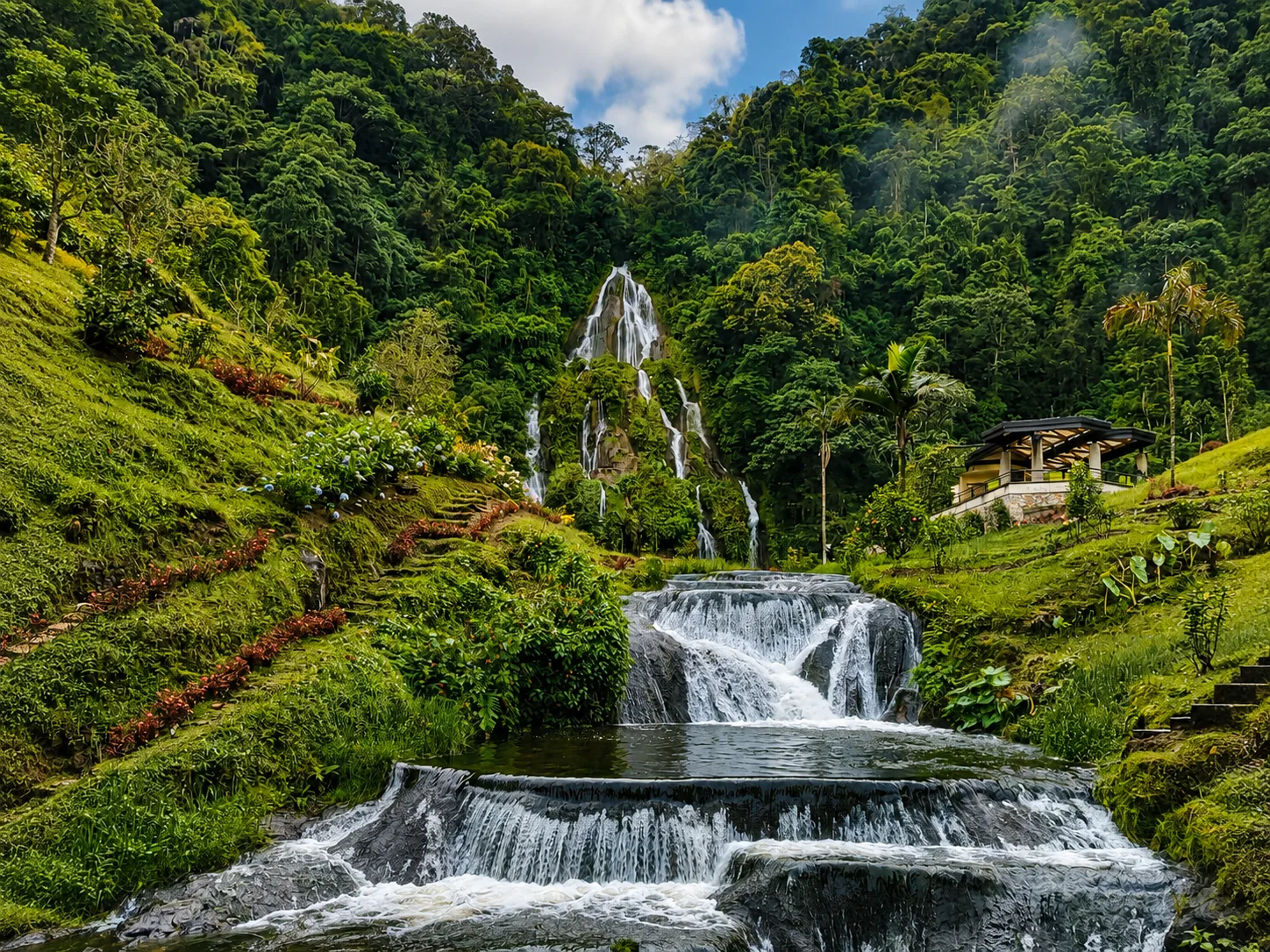 Día 1 — Termales y Bioparque Ukumarí
