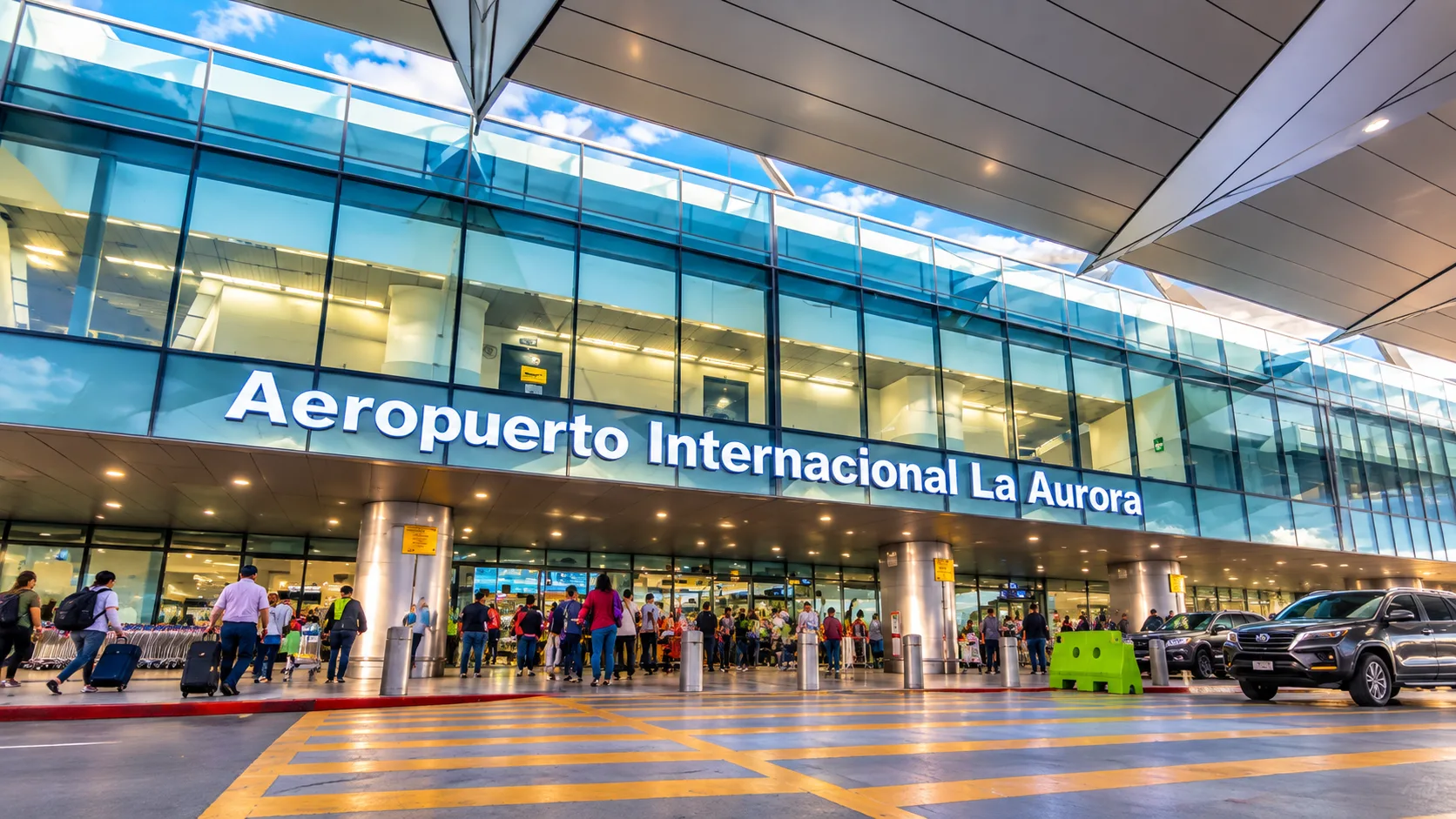 Día 1 — Aeropuerto - Ciudad Guatemala