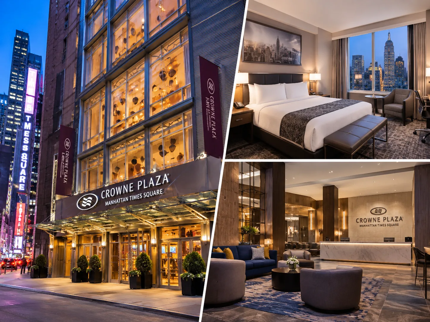 Hospedaje Crowne Plaza Manhattan Times Square - 5 NOCHES — Navidad en New York